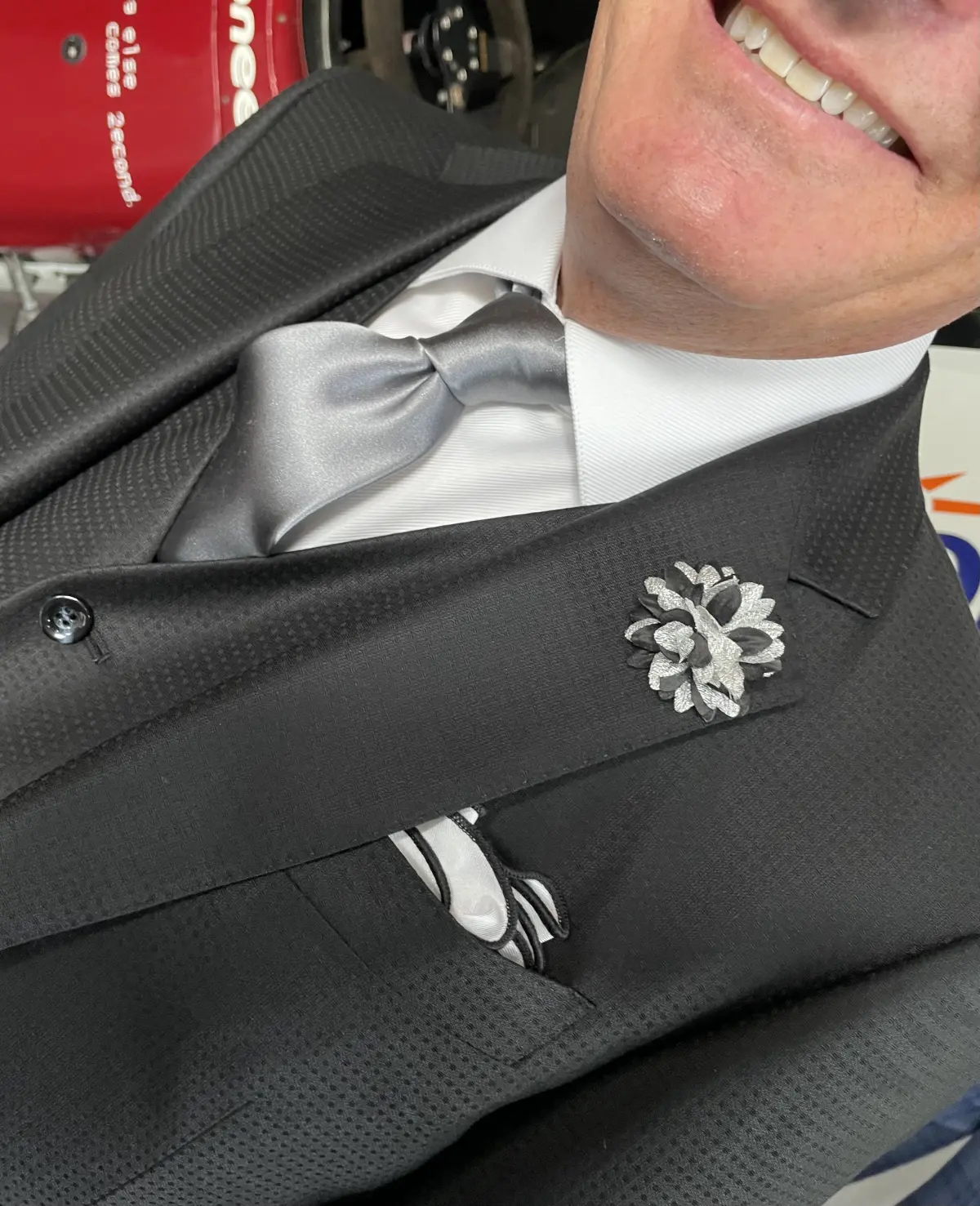 Custom tuxedo and black tie formalwear detail 2 by Bespoke By CB Miami