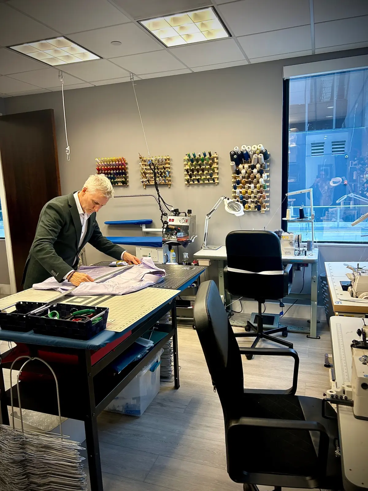 Miami Tailor Made Suits Brickell custom menswear detail by Bespoke By CB Miami