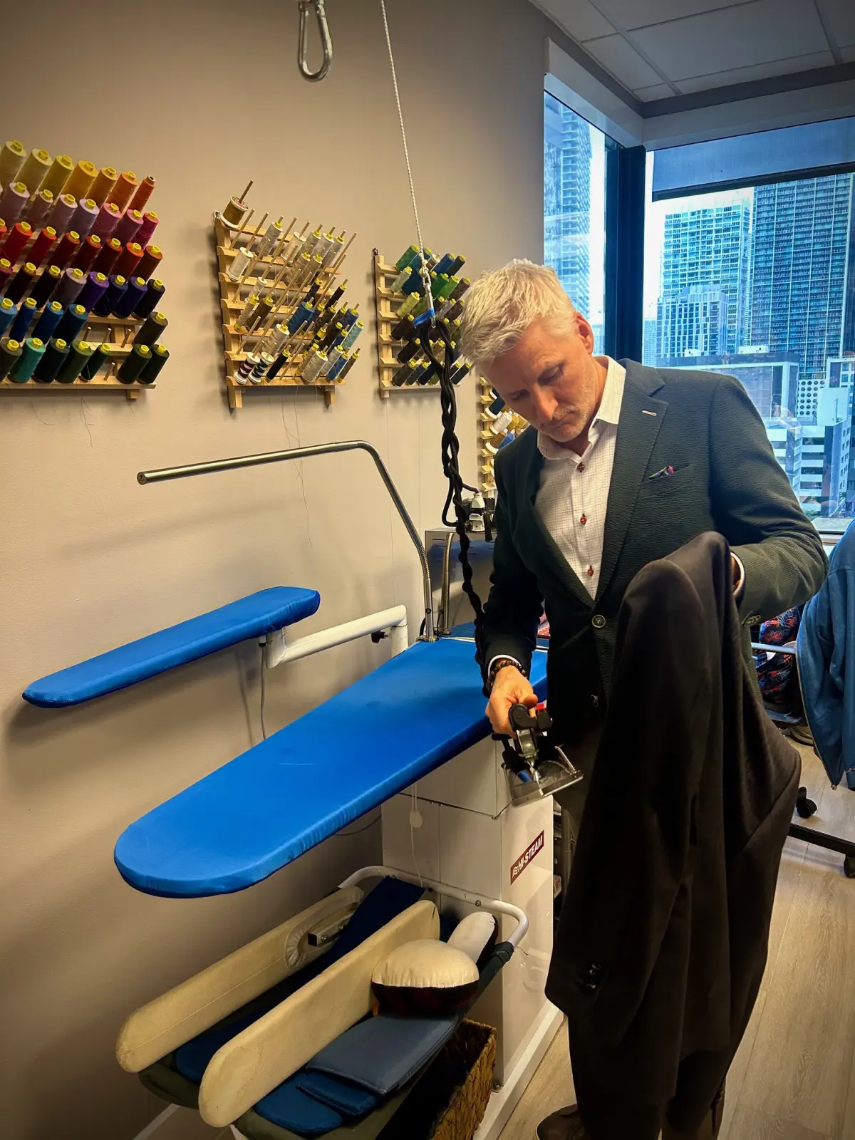 Miami Tailor Made Suits custom menswear detail detail 2 by Bespoke By CB Miami