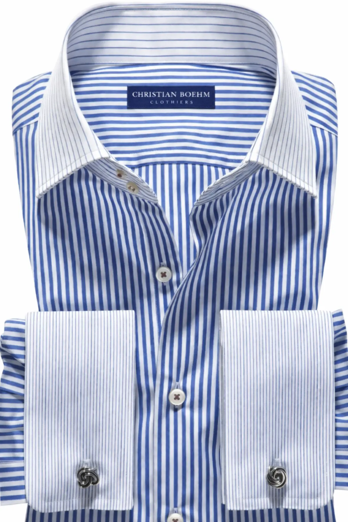 Custom dress shirt fit and fabric detail detail 2 by Bespoke By CB Miami