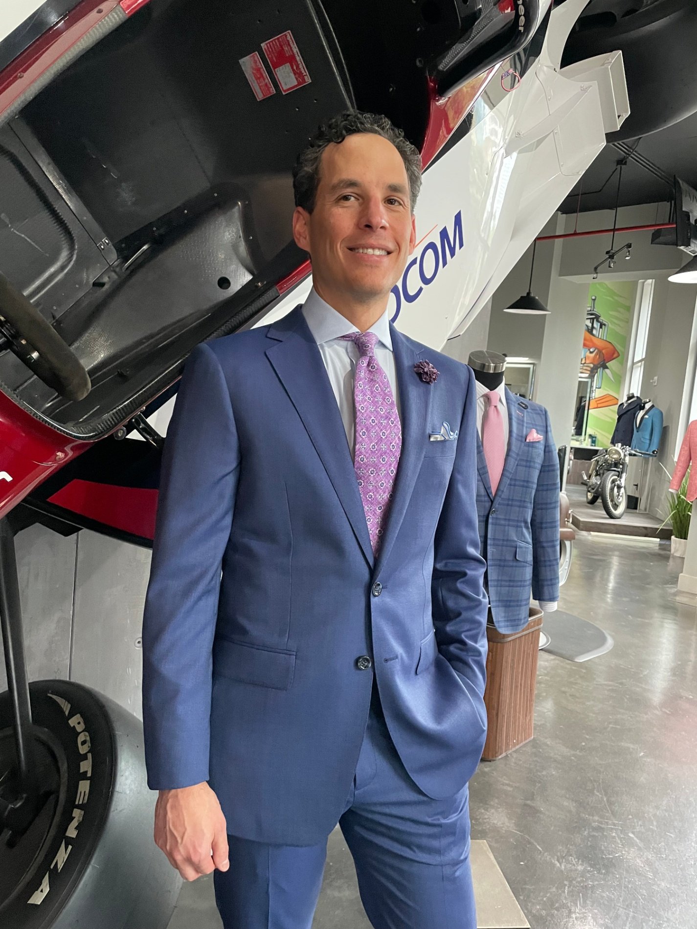 Custom suit in Miami Brickell