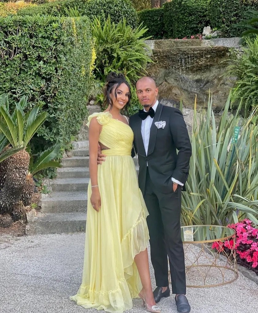 Dark green suit fabric swatch from Loro Piana at Bespoke By CB showroom