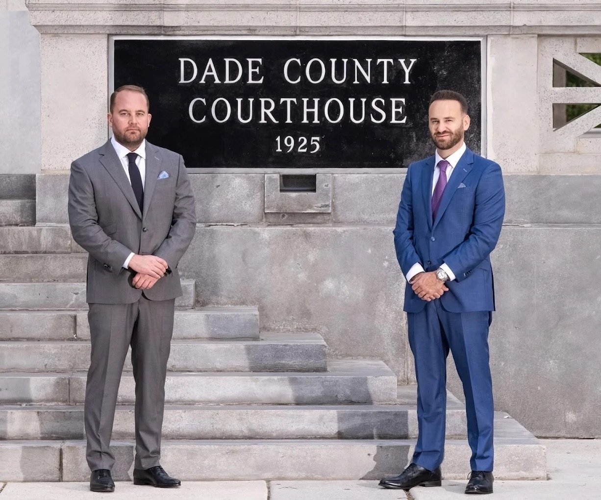 Professional custom suit for a male lawyer, tailored for the legal profession