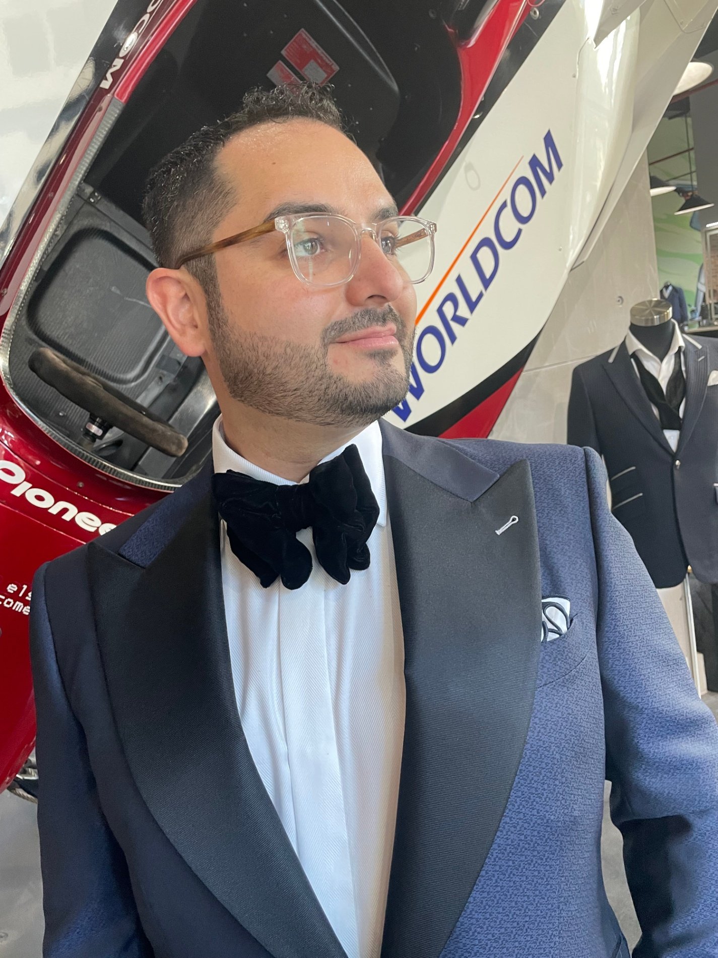 Custom tailored dress shirts in light breathable fabrics from Bespoke By CB Miami