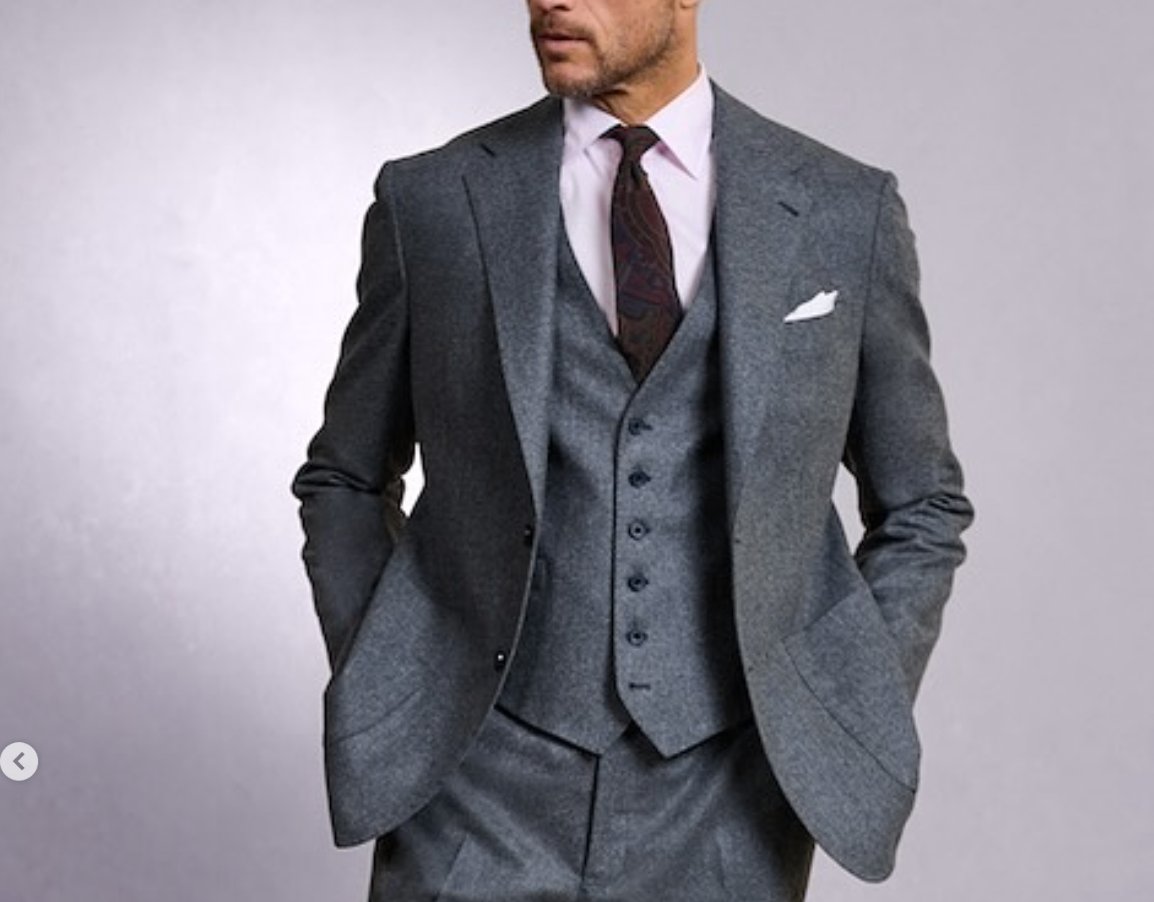 Lightweight custom wedding suit designed for Miami outdoor ceremonies