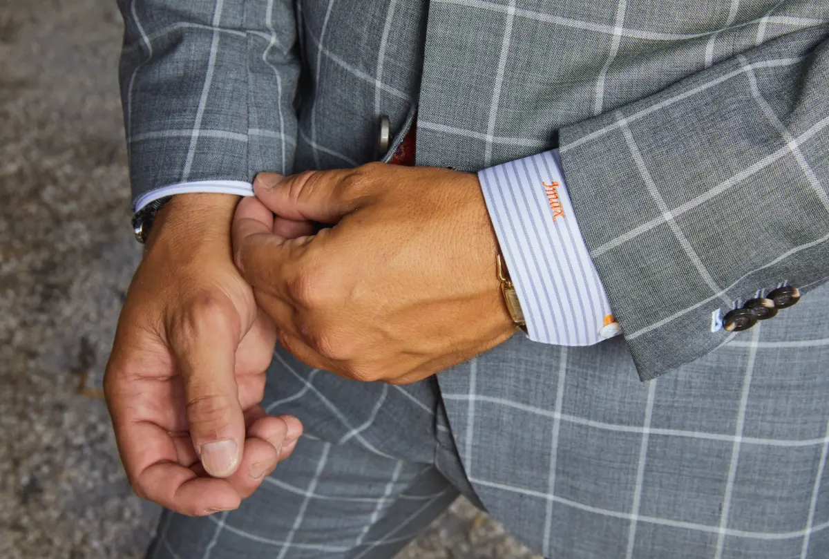 Christian Boehm Custom Clothing custom menswear detail by Bespoke By CB Miami