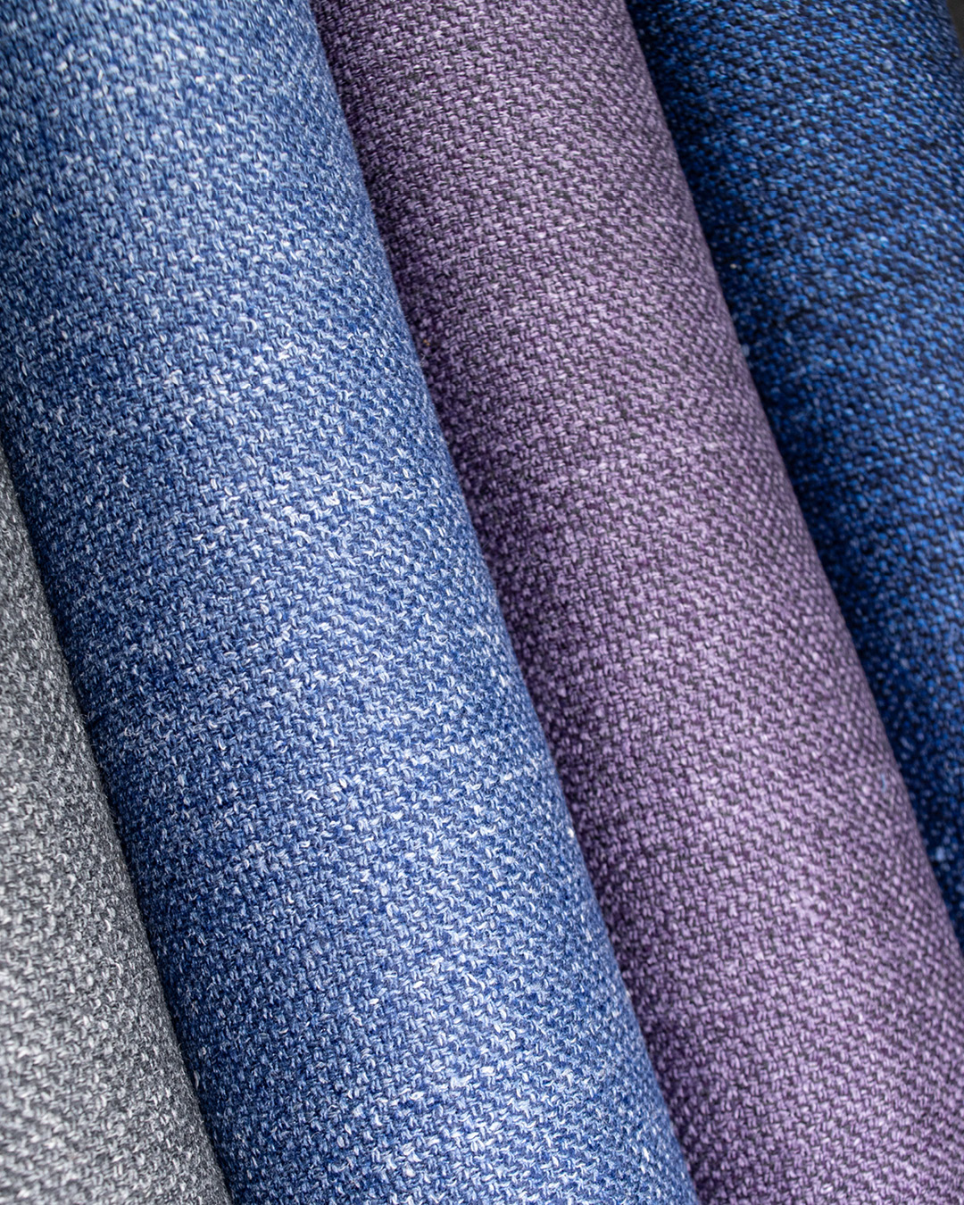 Borealis jacketing fabric swatch showing rich color and textured weave