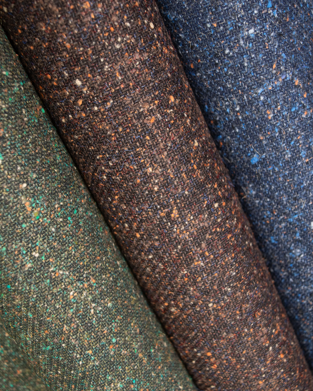 Borealis luxury jacketing swatch showing weave detail and color depth