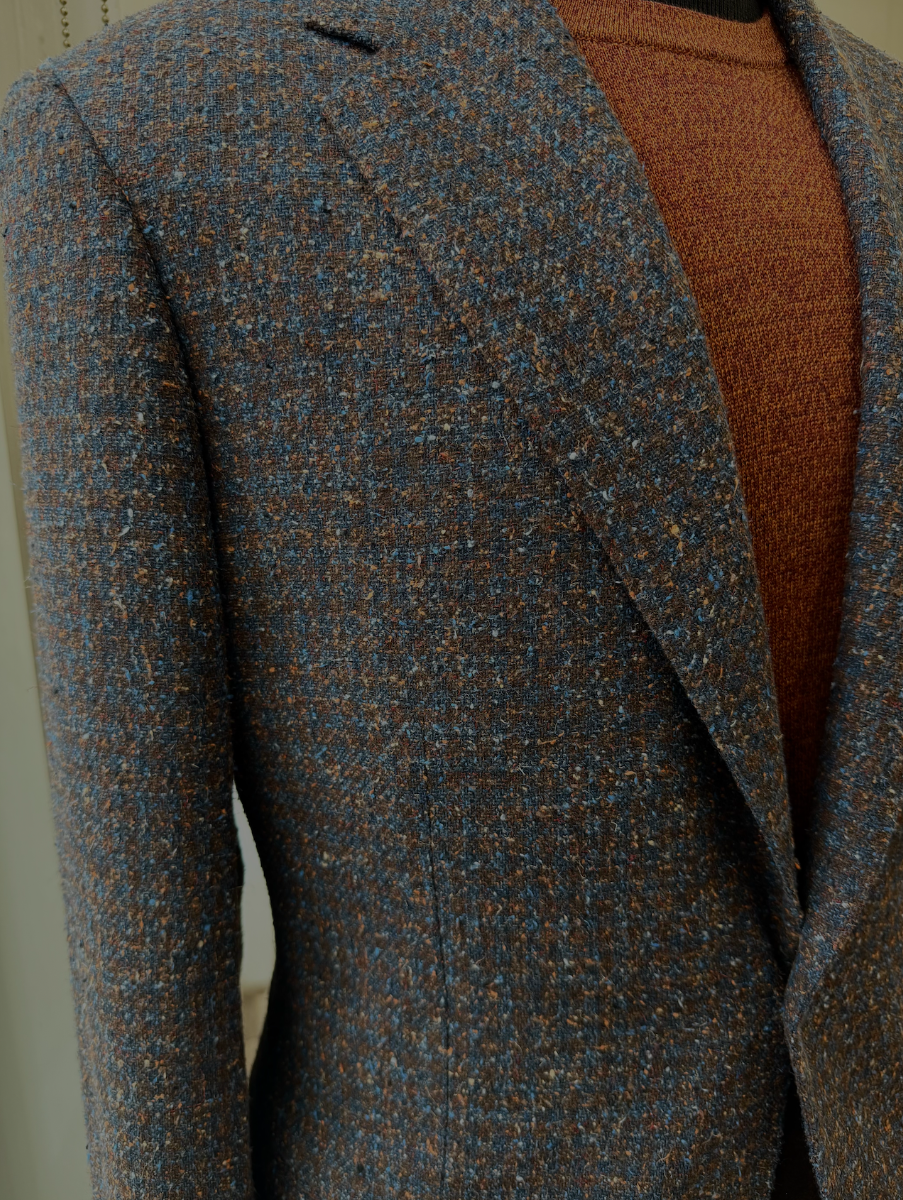 Borealis fabric swatches in a range of warm, natural tones