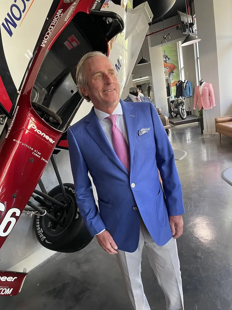 Custom Bespoke Suit Crafted For A South Florida Professional custom menswear detail by Bespoke By CB Miami