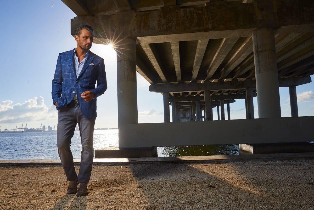 What Is A Clothier: Bespoke Suit Miami custom menswear detail detail 2 by Bespoke By CB Miami