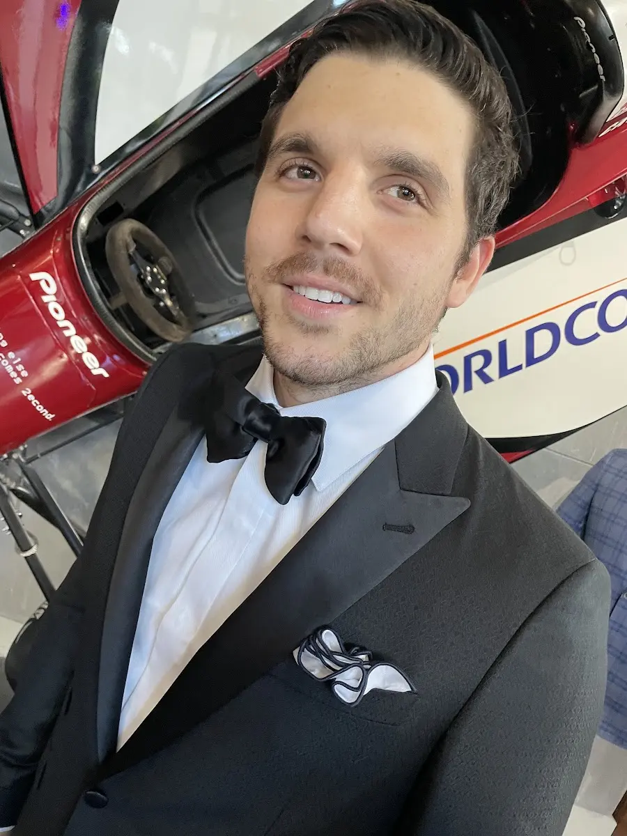 Custom tuxedo and black tie formalwear detail 2 by Bespoke By CB Miami