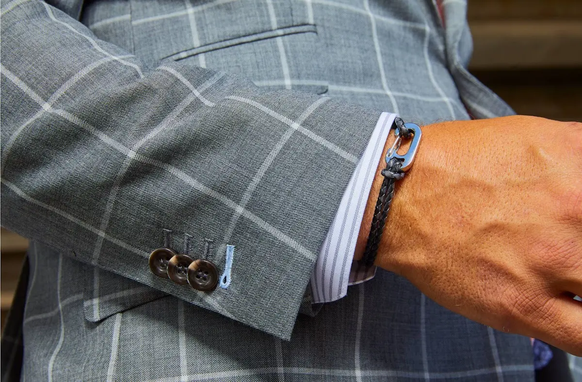 Expert Clothier Christian Boehm Bespoke Cb custom menswear detail by Bespoke By CB Miami