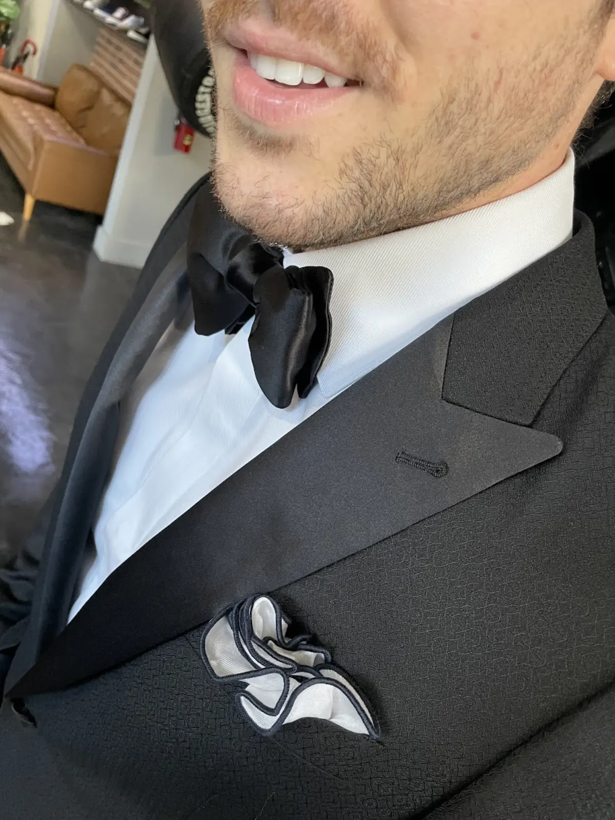 Custom dress shirt collar styles and details detail 6 by Bespoke By CB Miami
