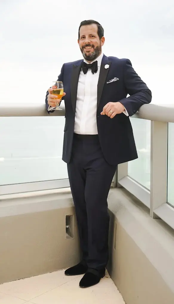 <A Href= custom menswear detail detail 2 by Bespoke By CB Miami