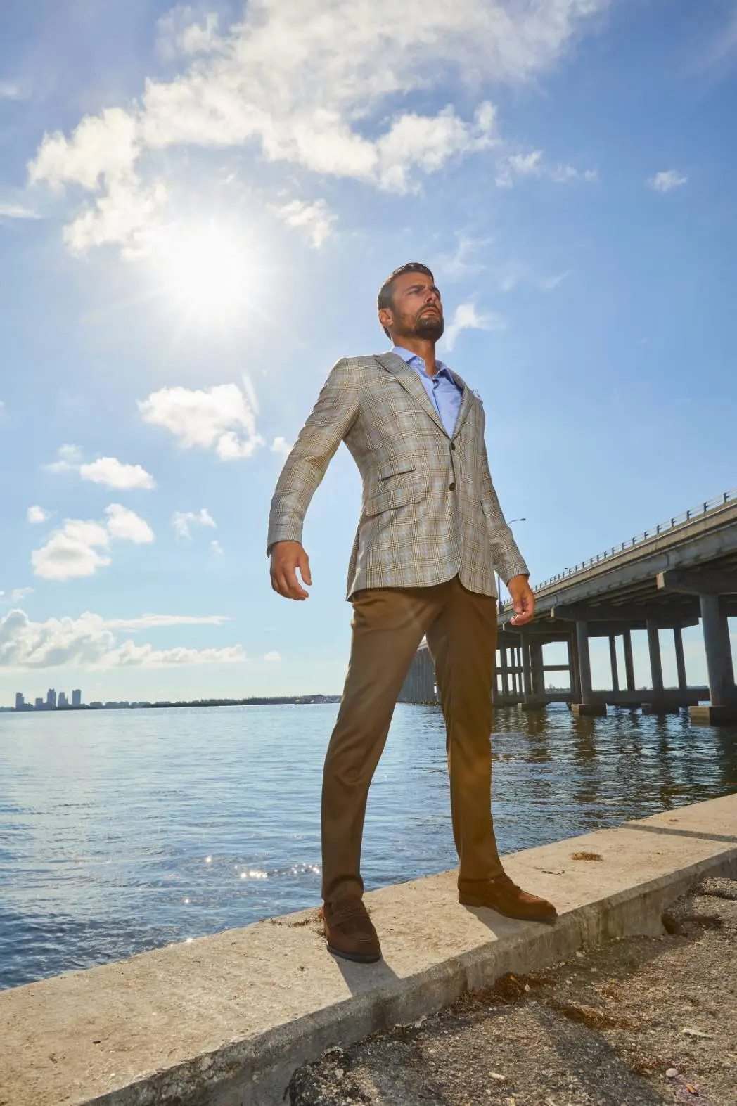 Custom wedding suit styling for South Florida grooms detail 2 by Bespoke By CB