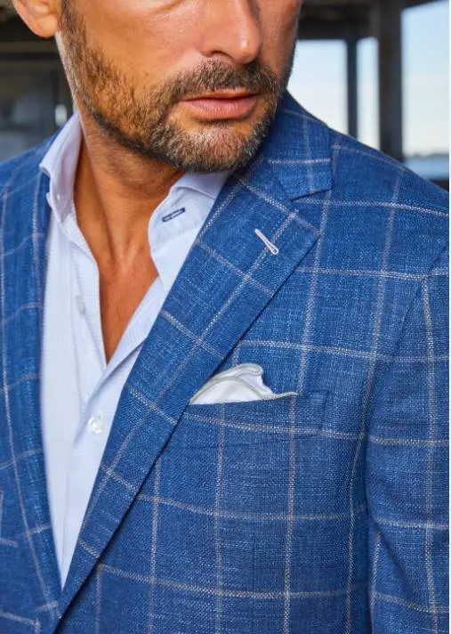 Semi Formal Sport Coats custom menswear detail detail 5 by Bespoke By CB Miami