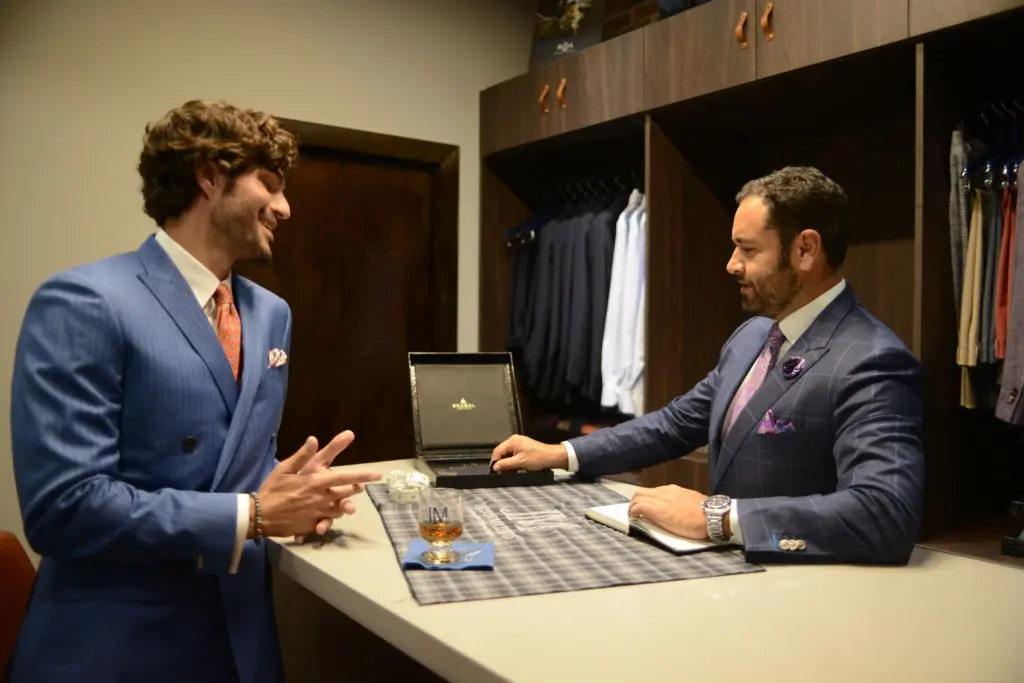 Christian Boehm Custom Clothing custom menswear detail detail 2 by Bespoke By CB Miami