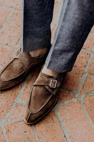 Formal dress shoes paired with custom menswear detail 3 by Bespoke By CB Miami