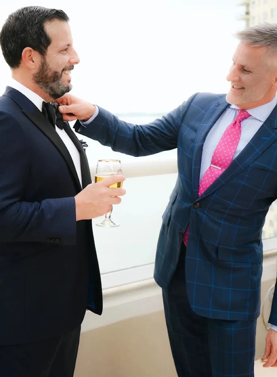 custom wedding suit miami